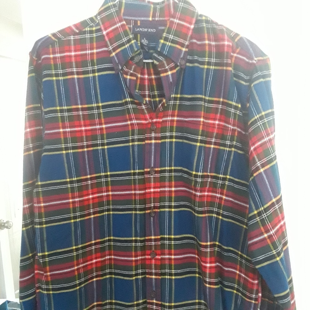 Button down flannel